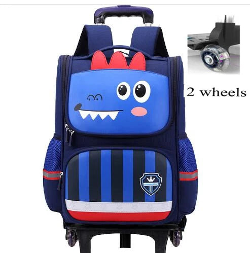 Cartable à Roulette CE2 CM1 CM2 49cm Spacieux