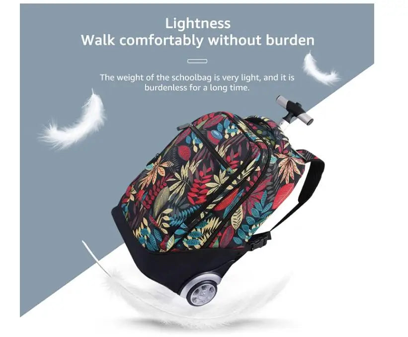 Cartable à Roulette Lycee Adulte 49cm Ordinateur Oxford