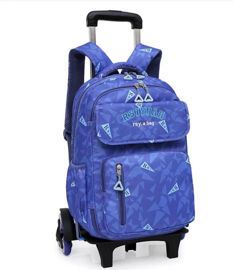 Cartable à Roulette Primaire 46cm Polyvalent Évolutif Oxford