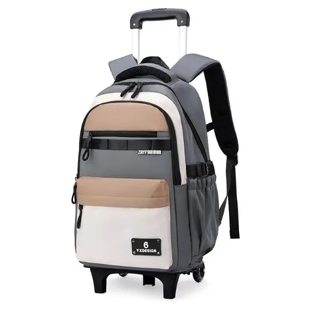 Cartable à Roulette CE2 CM1 CM2 47cm Compact