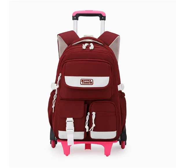 Cartable à Roulette Garçon 48cm Oxford Résistant