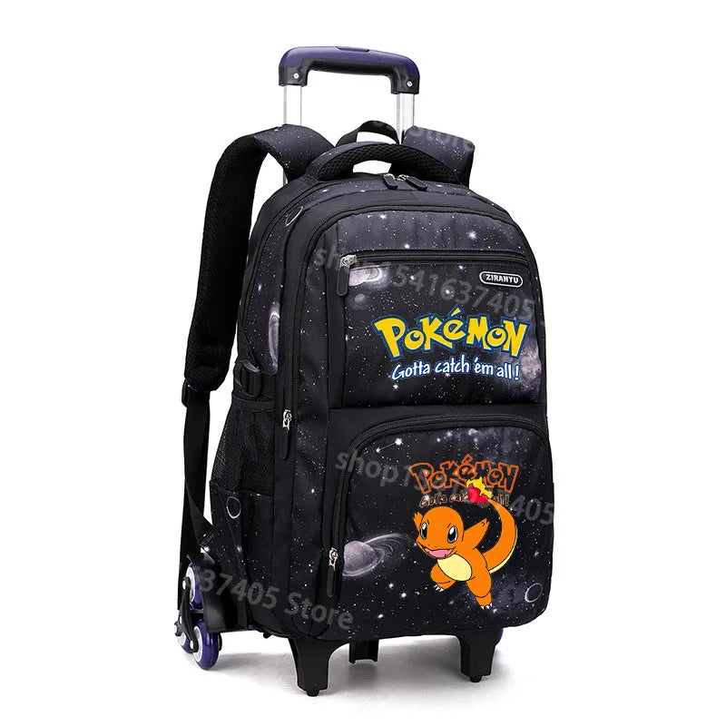 Cartable à Roulette Pokémon 43cm Pikachu Compact