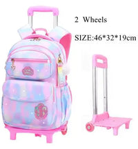Cartable à Roulette Chipie 42cm Compact Léger Fille