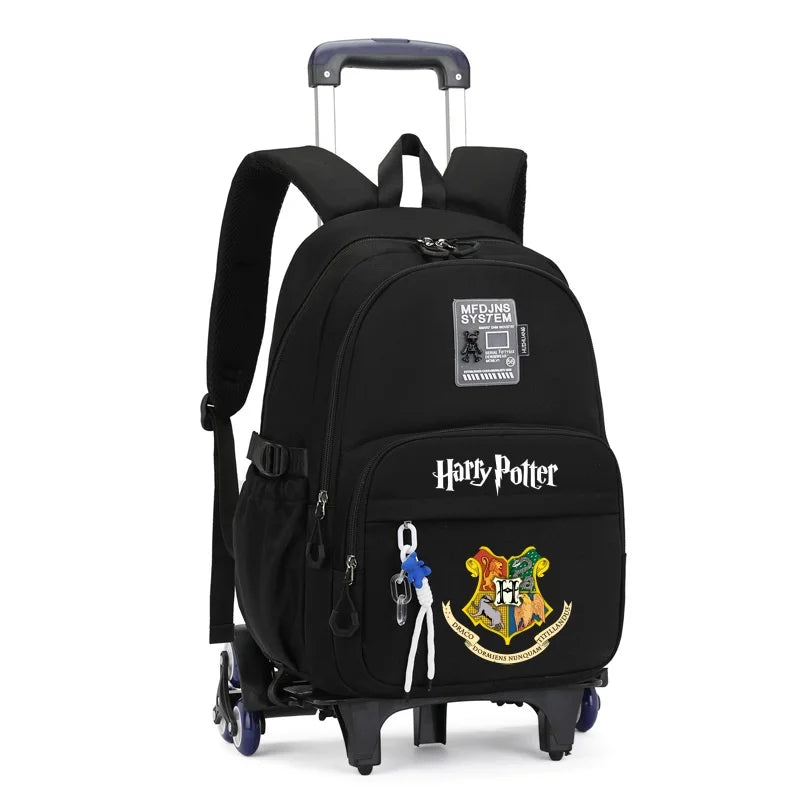 Cartable à Roulette Harry Potter 52cm 6 Roues Trolley Détachable