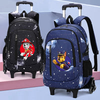 Cartable à Roulette Pat Patrouille 52cm 2 en 1 Monte-Escaliers