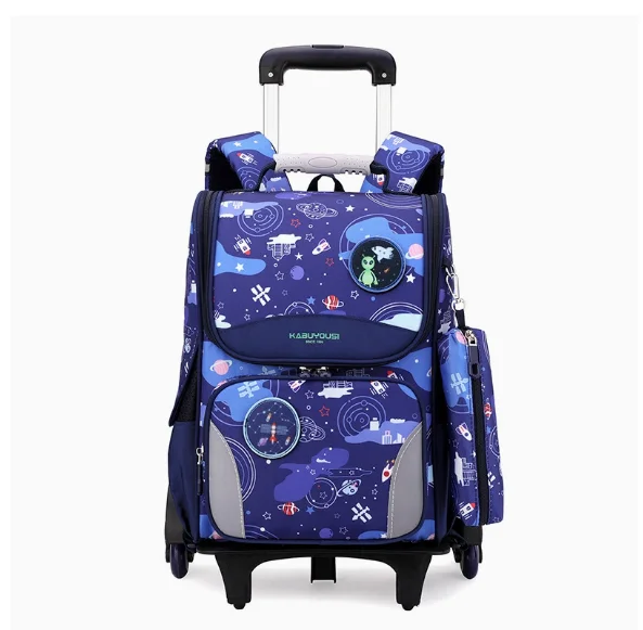 Cartable à Roulette CE2 CM1 CM2 45cm Mixte