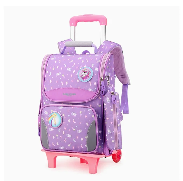 Cartable à Roulette CE2 CM1 CM2 45cm Mixte