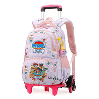 Cartable à Roulette Chiots Sauveteurs 2 en 1 Monte-Escaliers Laptop
