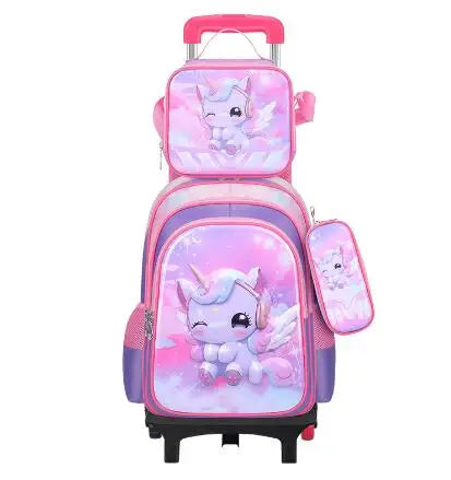 Cartable à Roulette Petit 40cm Léger Set
