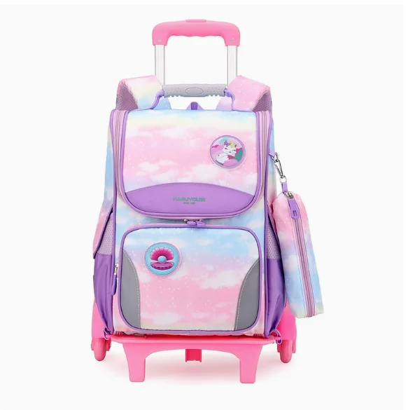 Cartable à Roulette CE2 CM1 CM2 45cm Mixte