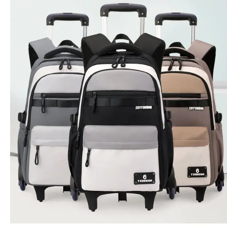 Cartable à Roulette CE2 CM1 CM2 47cm Compact