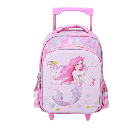 Cartable à Roulette Maternelle 43cm Licorne Set