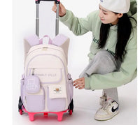 Cartable à Roulette Primaire 45cm Mixte Oxford Résistant