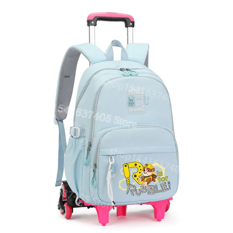 Cartable à Roulette Pat Patrouille 40cm Compact Léger