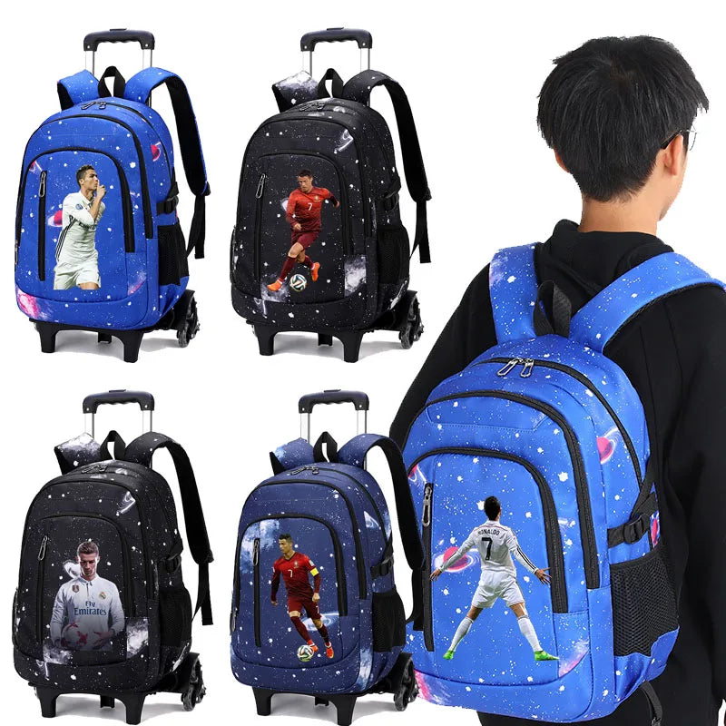 Cartable à Roulette Football 48cm CR7