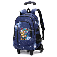 Cartable à Roulette Pat Patrouille 52cm 2 en 1 Monte-Escaliers