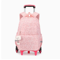 Cartable à Roulette Collège 53cm Format Généreux Oxford