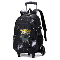 Cartable à Roulette Pokémon 52cm 6 Roues Monte-Escaliers