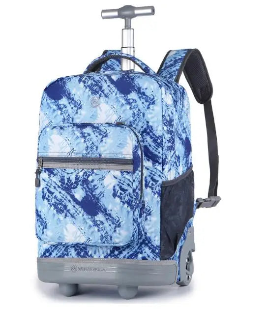Cartable à Roulette 25L Compact Pratique Oxford