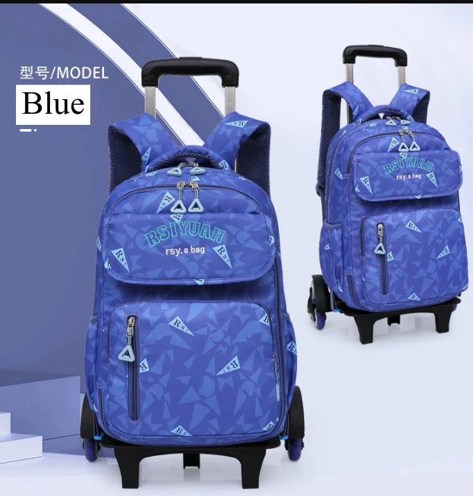 Cartable à Roulette Primaire 46cm Polyvalent Évolutif Oxford