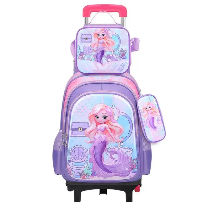 Cartable à Roulette Petit 40cm Léger Set