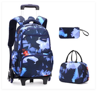 Cartable à Roulette 2 Compartiments Spacieux