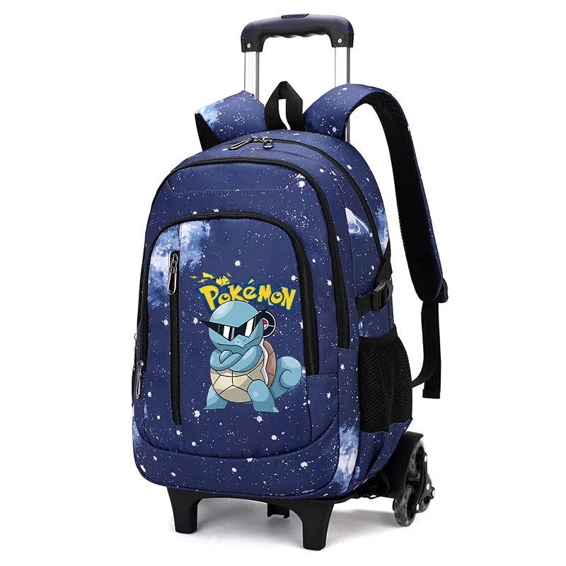 Cartable à Roulette Pokémon 52cm 6 Roues Monte-Escaliers