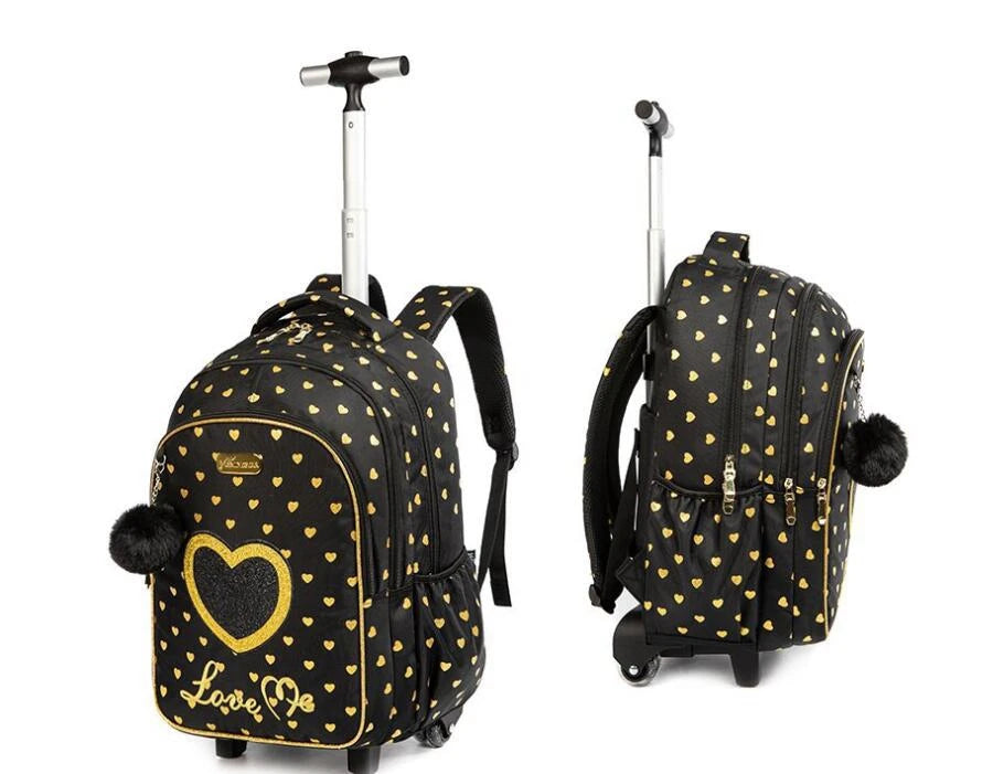 Cartable à Roulette Primaire 45cm Set 3 Pièces