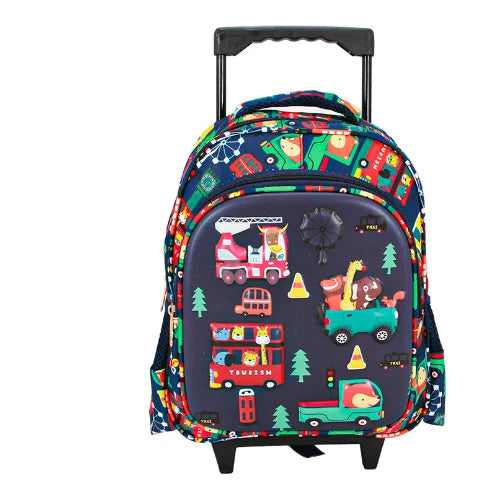 Cartable à Roulette Maternelle 40cm Compact Set Lunch Bag