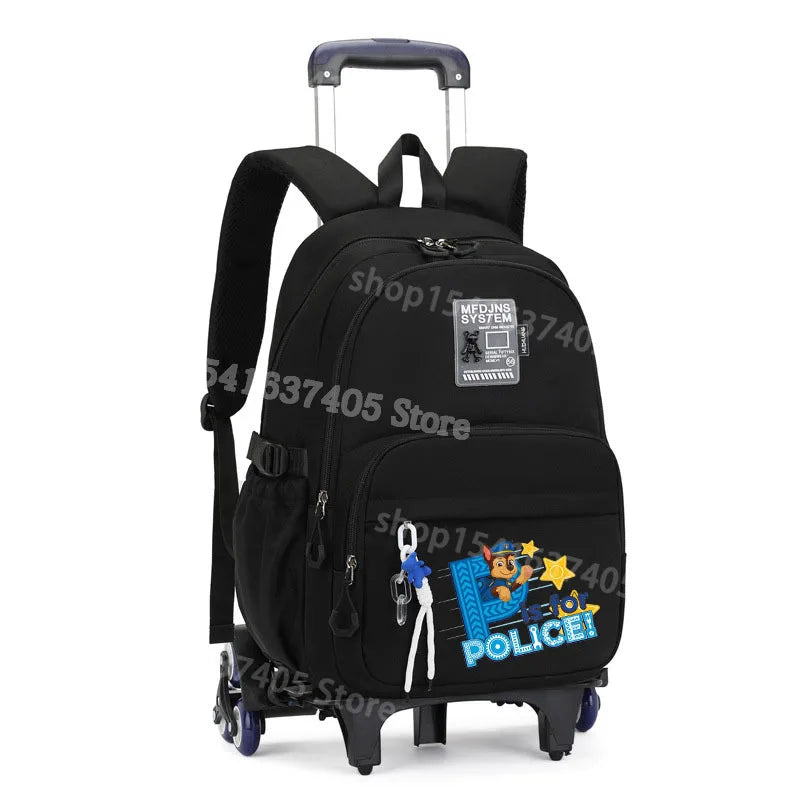 Cartable à Roulette Pat Patrouille 40cm Compact Léger
