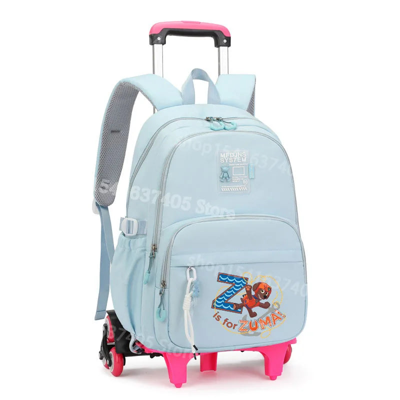 Cartable à Roulette Pat Patrouille 40cm Compact Léger