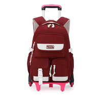 Cartable à Roulette Garçon 48cm Oxford Résistant