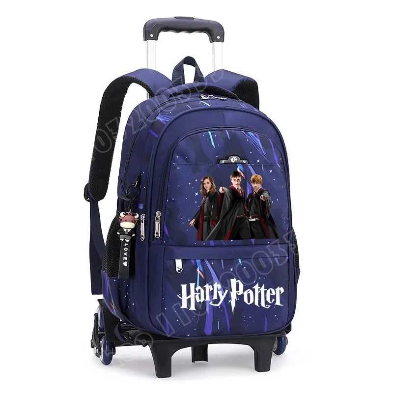 Cartable à Roulette Harry Potter 50cm Léger Waterproof Grande Capacité