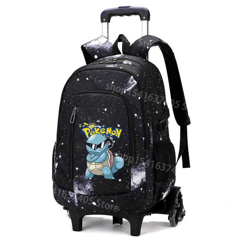 Cartable à Roulette Pokémon 50cm 2 en 1 Ciel Étoilé