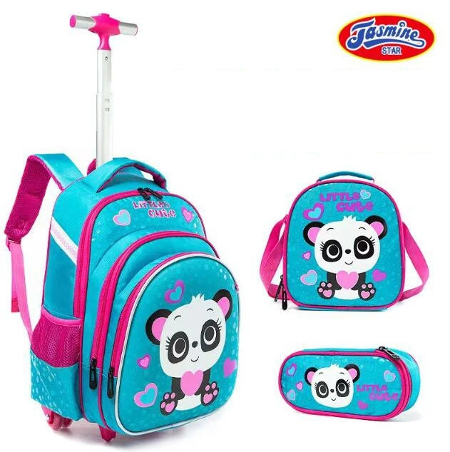 Cartable à Roulette Petit 35cm Ultra Compact Set