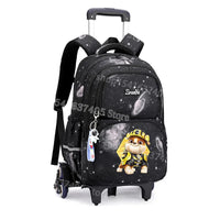 Cartable à Roulette Pat Patrouille 45cm Chiots Set 3 Pièces