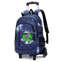 Cartable à Roulette Pat Patrouille 52cm 2 en 1 Monte-Escaliers
