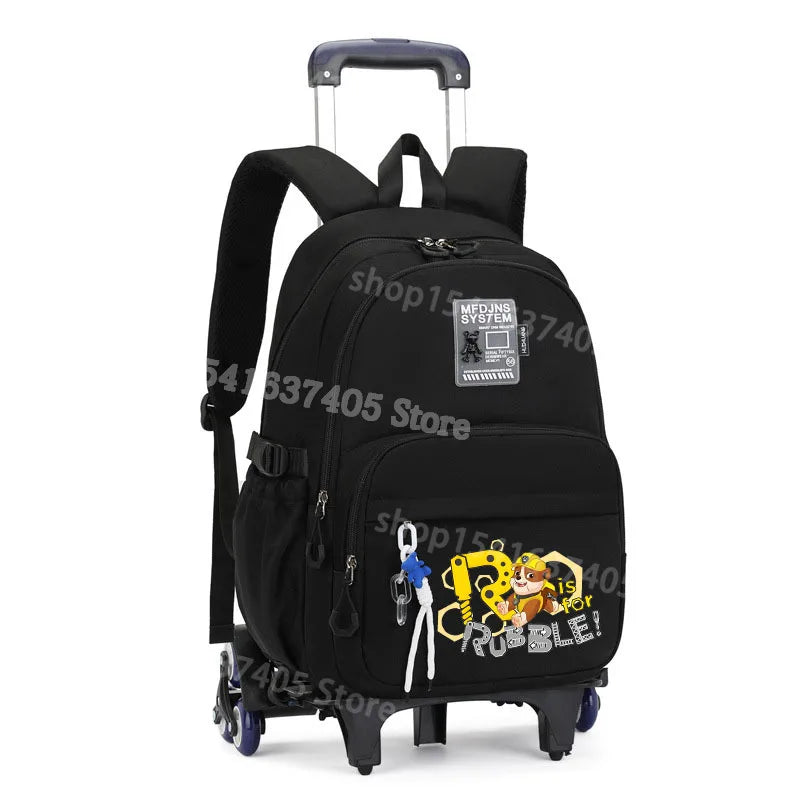 Cartable à Roulette Pat Patrouille 40cm Compact Léger