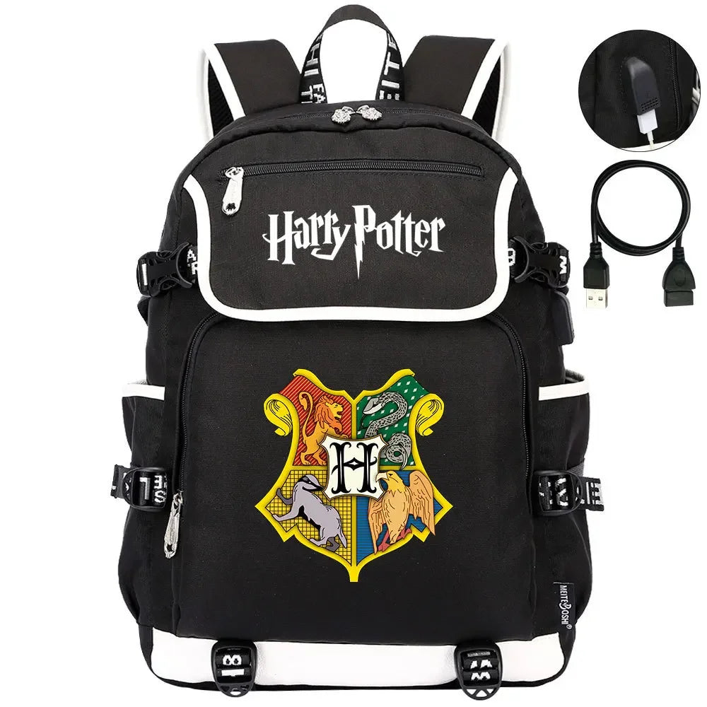 Cartable à Roulette Harry Potter 48cm 6 Roues Waterproof