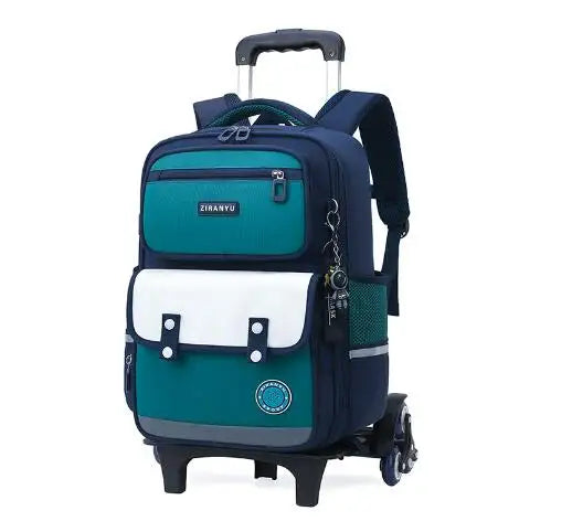 Cartable à Roulette Primaire 41cm Compact Oxford Léger