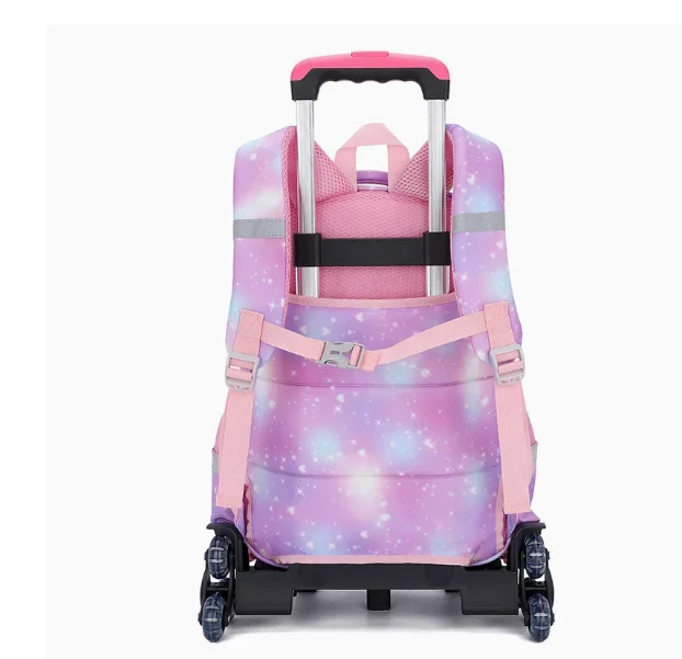 Cartable à Roulette Licorne 42cm 6 Roues