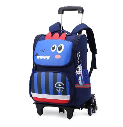 Cartable à Roulette CE2 CM1 CM2 49cm Spacieux