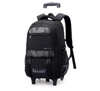 Cartable à Roulette Garçon 51cm Grand Format Oxford