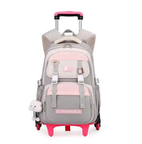 Cartable à Roulette Grand 55cm Très Grande Capacité