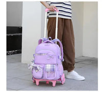 Cartable à Roulette Chipie 50cm Grand Format Fille