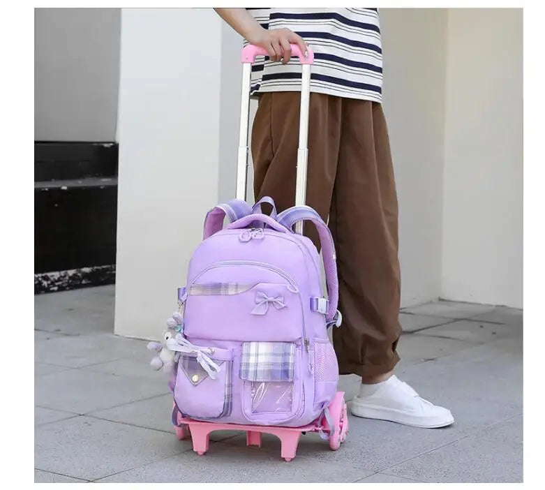 Cartable à Roulette Chipie 50cm Grand Format