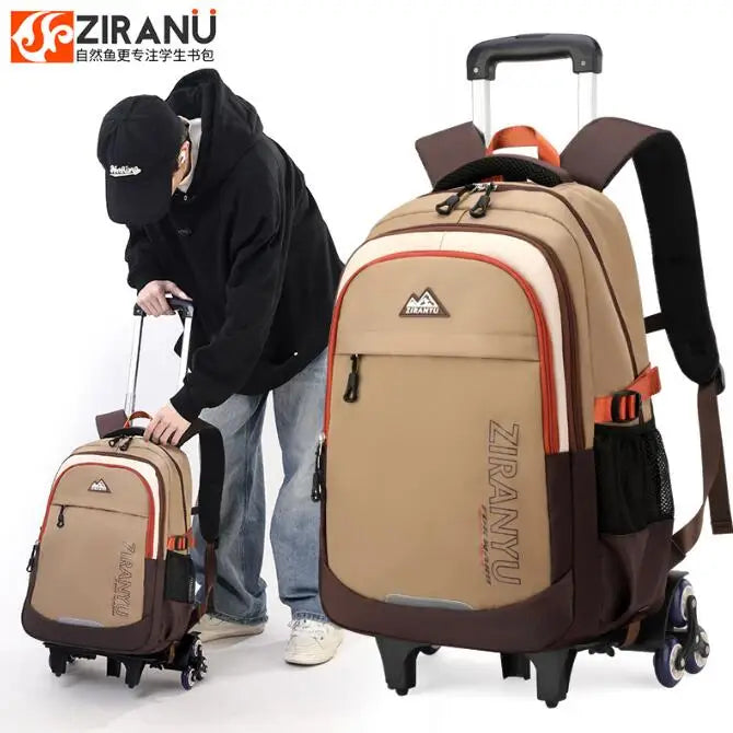 Cartable à Roulette Collège 51cm 6 Roues
