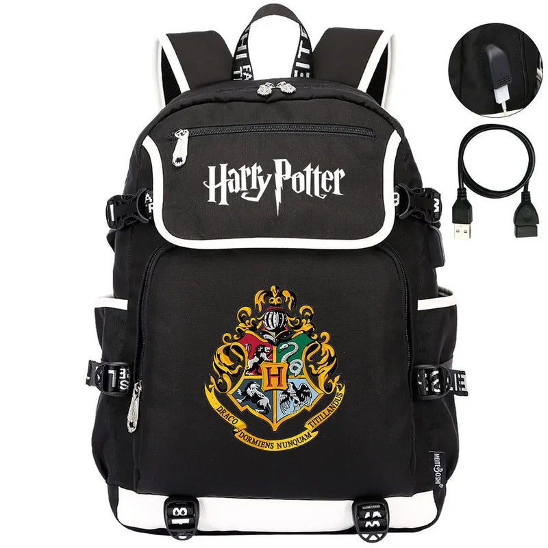 Cartable à Roulette Harry Potter 48cm 6 Roues Imperméable