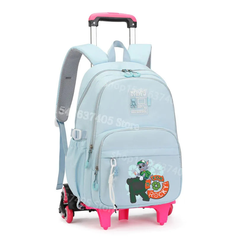 Cartable à Roulette Pat Patrouille 40cm Compact Léger