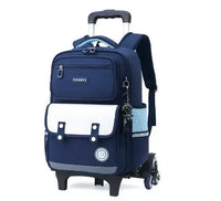 Cartable à Roulette Primaire 41cm Compact Oxford Léger